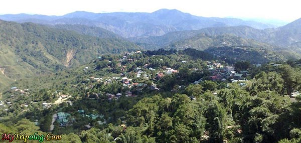 General view of Baguio from Mines View Park,baguio,mines view,philippines