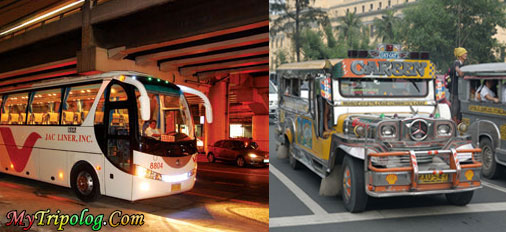 bus and jeepney public transportation in manila,manila,manila public transportation,jeepney,bus,philippines