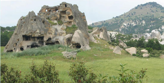 cappadocia in goreme nevsehir,peri bacalari,nevsehir,turkey