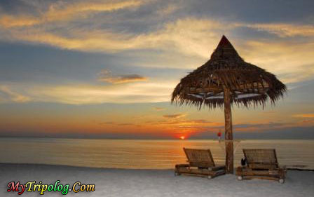 sunset on beach boracay,club panoly,boracay,philippines,sunset