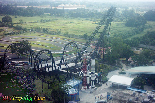 enchanted kingdom amusement park,bir-eye-view,manila,philippines,amusement park