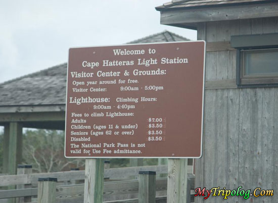 lighthouse entrance,cape hatteras lighthouse,museum,buxton,north carolina,USA