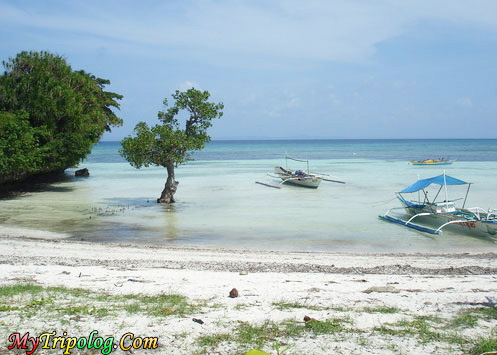 A view from malapascua island in cebu,philippines,malapascua island,cebu