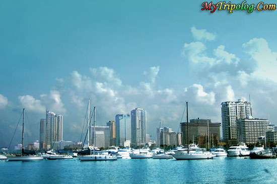 Yachts in Manila Bay,manila bay,yachts,philippines