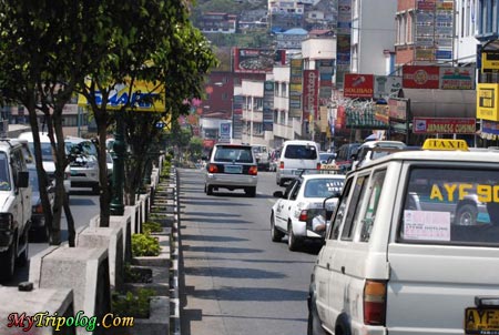 Traffic in Session Road,Baguio,session road,baguio,philipines