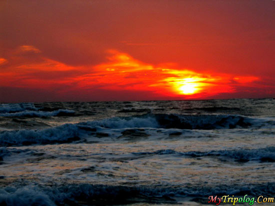 spectacular sunset in buxton,buxton,sunset,cape hatteras,NC,USA,Sea