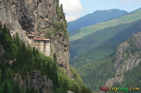 sumela monastery in trabzon,turkey,mountain,sumela monastery,trabzon