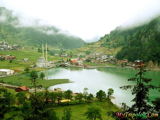 uzungol in trabzon,lake,landscape,turkey,mosque,trabzon