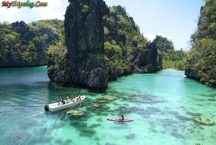 Philippines,Palawan,El Nido,activities,kayaking,big lagoon,wallpaper