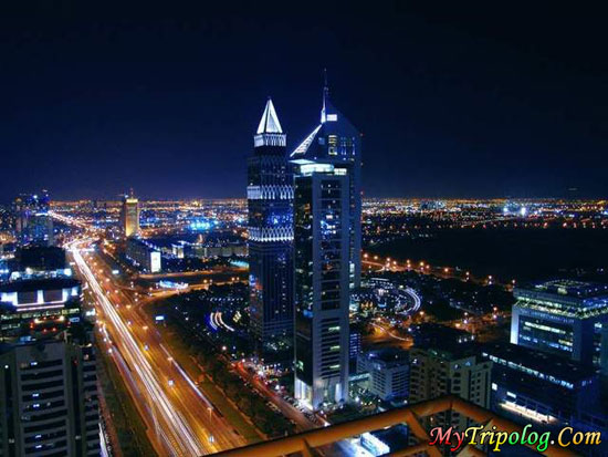 dubai city at night,dubai