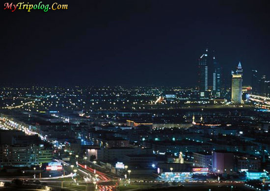 Dubai+city+at+night