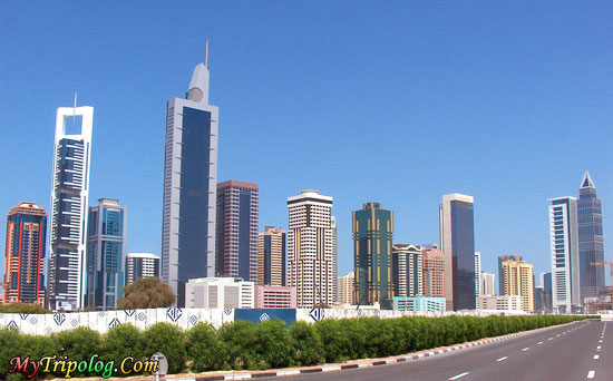 dubai street,skayscrapers,view,dubai views,united arab emirates