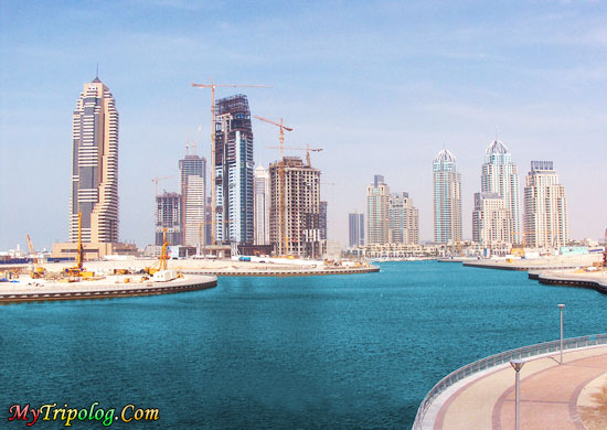 dubai view,river,buildings,wallpaper,photoshop work