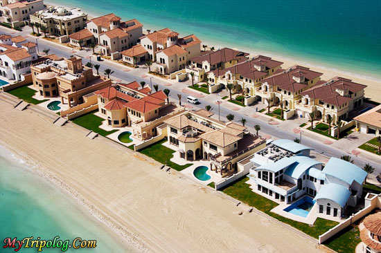 palm Island houses in dubai