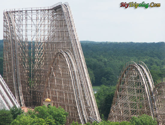 six flags great america rides. el toro ride,six flags great