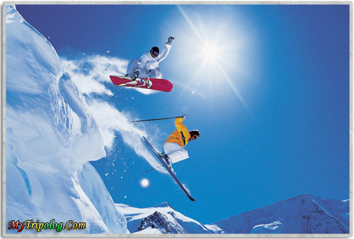 ski resorts in turkey,ski,winter in turkey,e-card,photoshop design