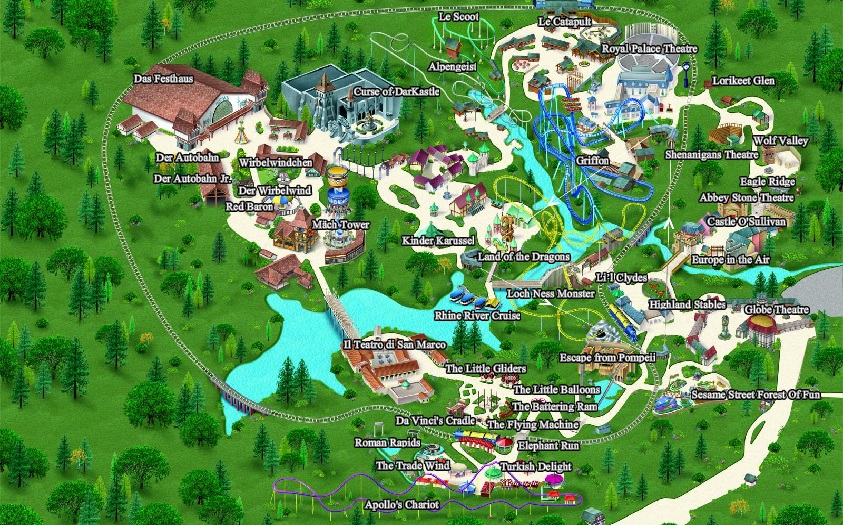 Busch Gardens Va Map Travel Around The World Vacation Reviews