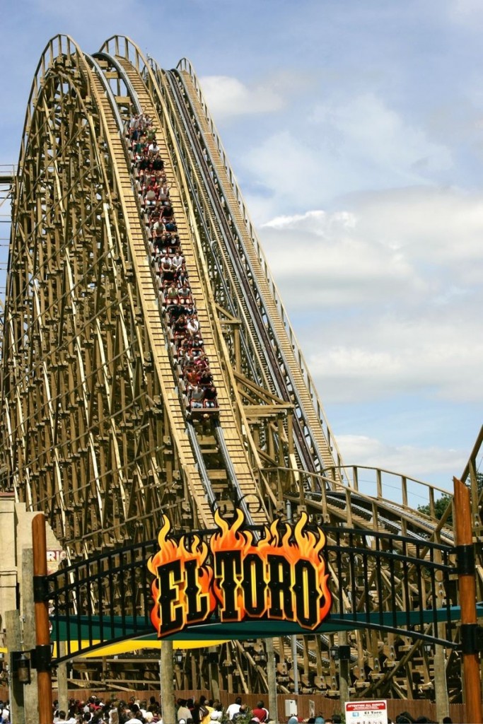 el toro six flags logo. Six Flags Great Adventure,