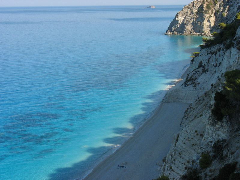 greece wallpaper. Beach Of Lefkada, Greece