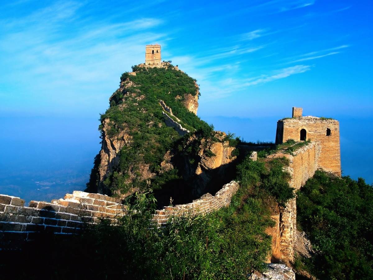 wonders of the world great china wall wallpaper