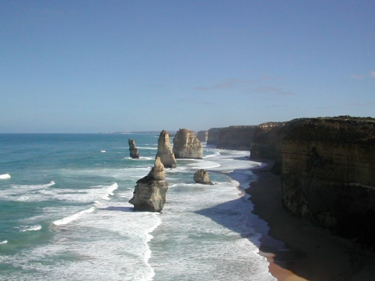 Melbourne ocean coast, Australia