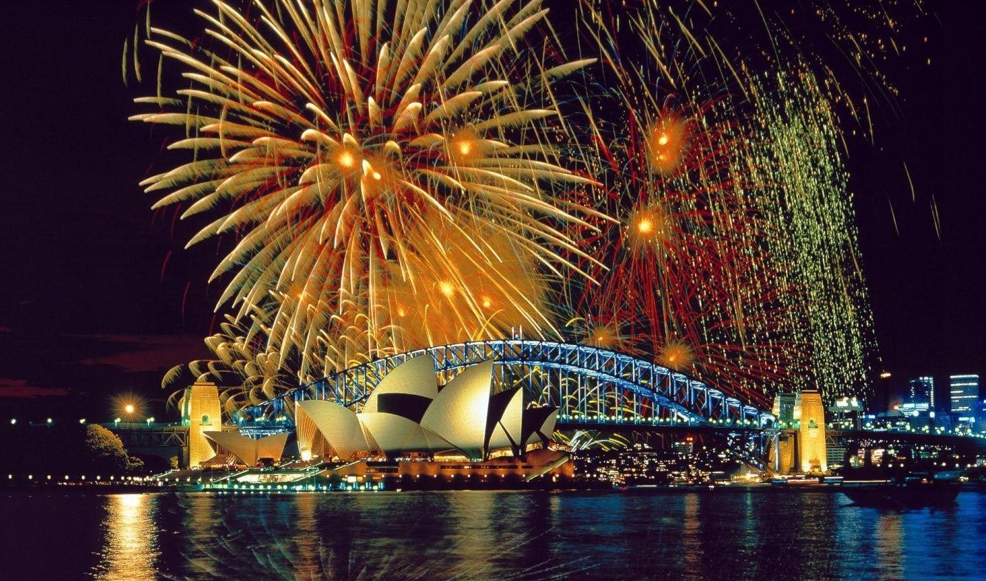 New Year Celebration in Sydney Sydney Fireworks wallpaper