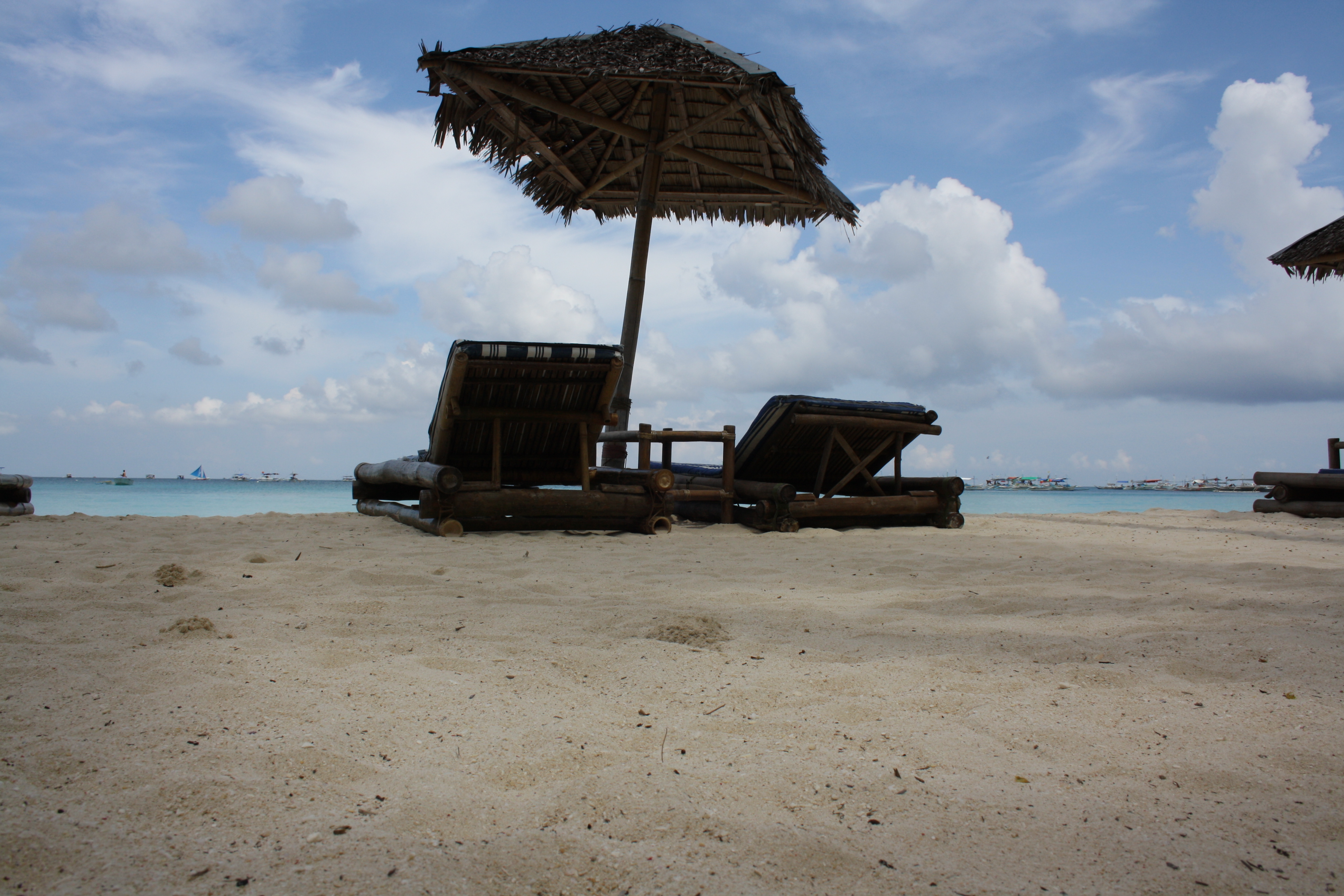 Relax on Boracay beach, Philippines