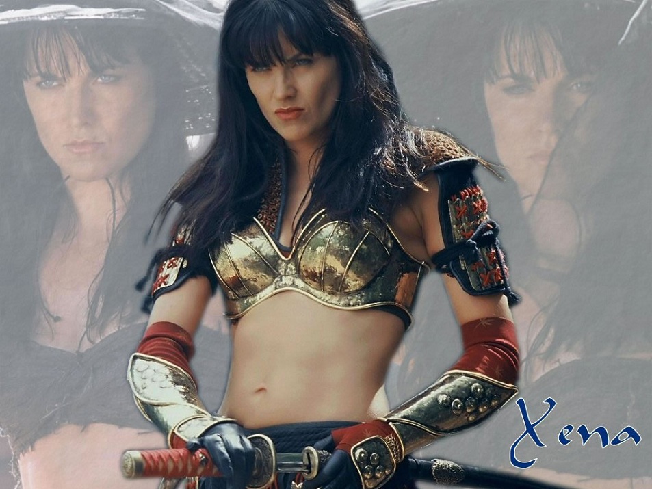 Lucy Lawless Sexy Wallpaper
