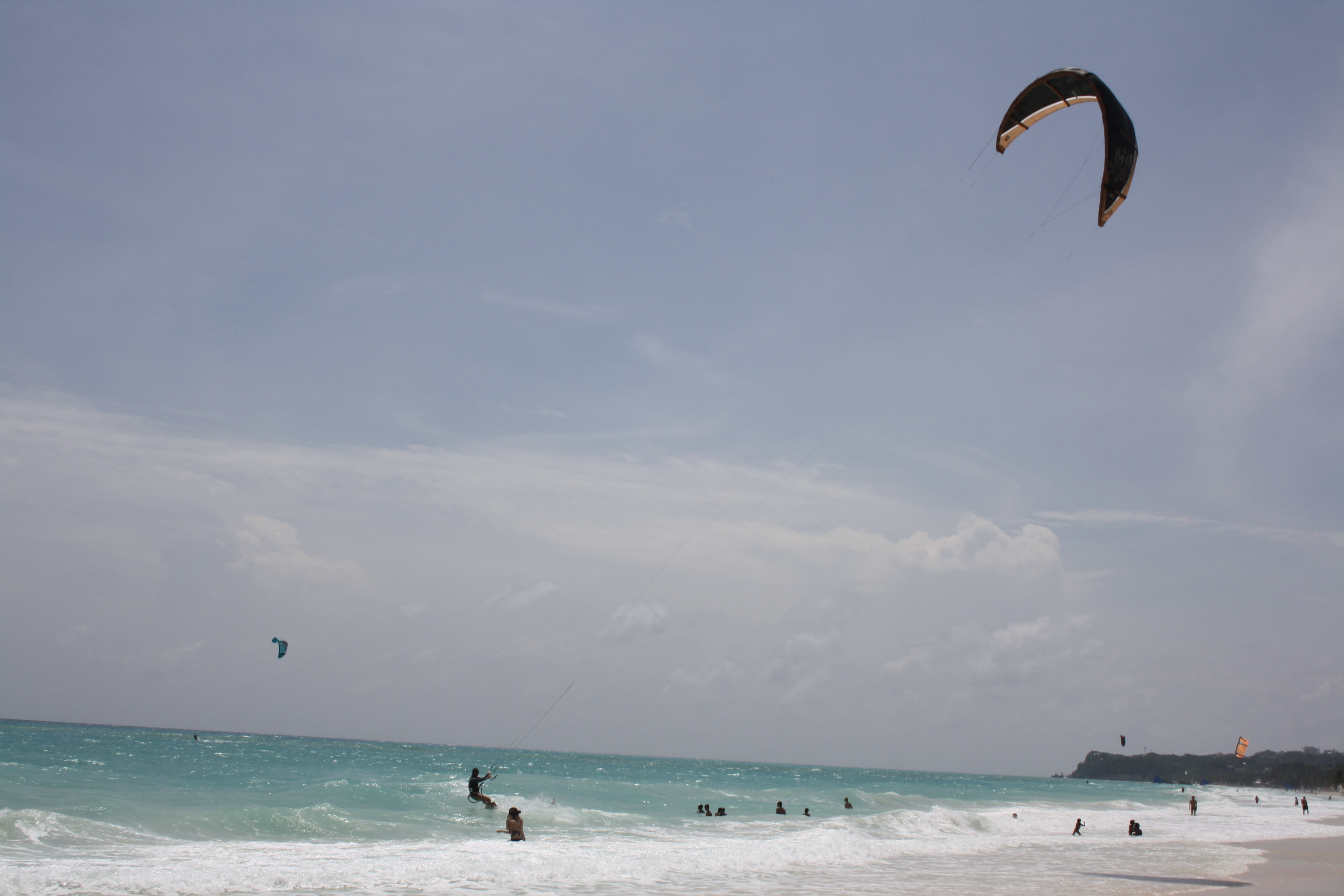 Windsurfing on Boracay Island of Philippines