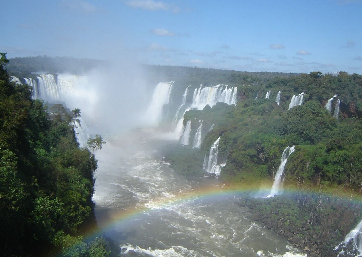 Foz Do Iguacu Falls Aerial Picture, Brazil