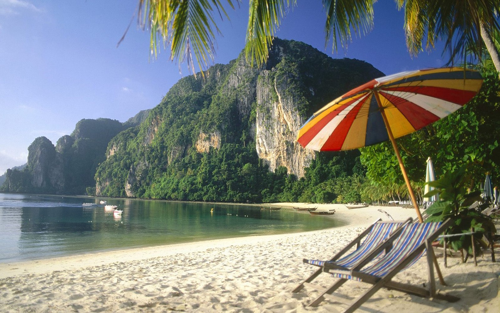 Phuket Island beach wallpaper, Thailand