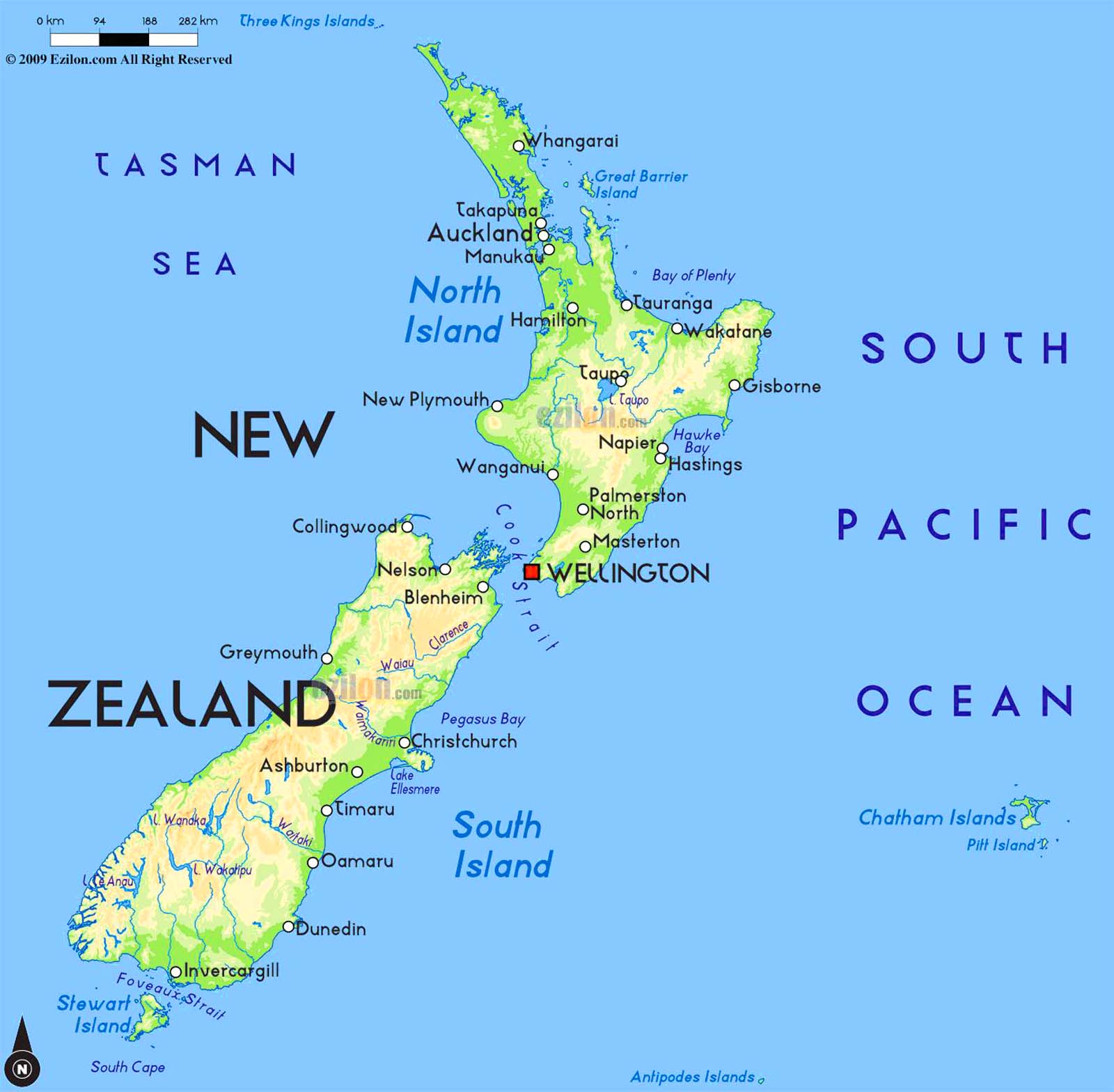 Large And Detailed New Zealand Map Travel Around The World Vacation Large And Detailed New Zealand Map Travel Around The World Vacation