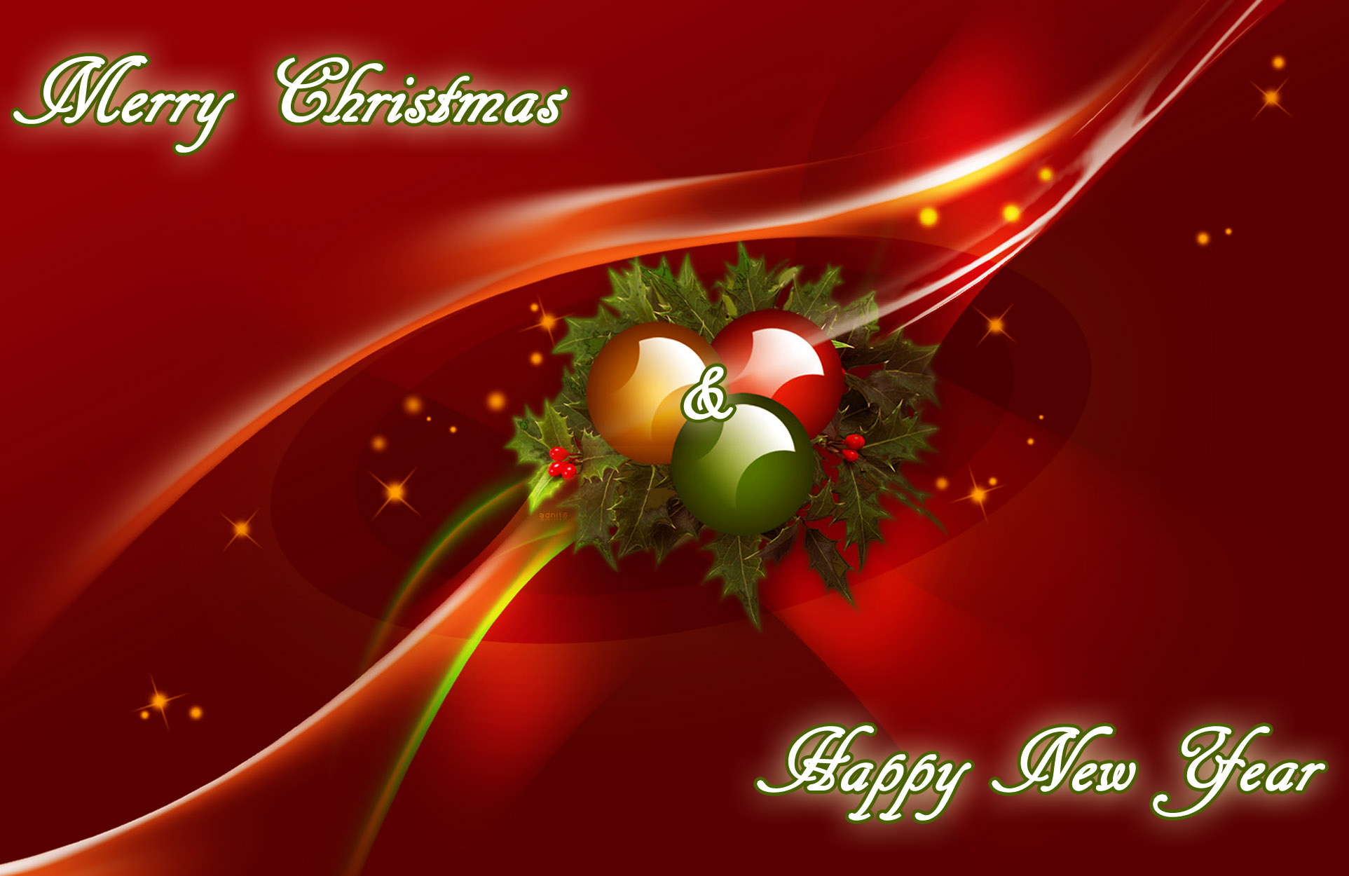 New Year 2014, Christmas 2013 Greeting Cards ECards Wallpapers