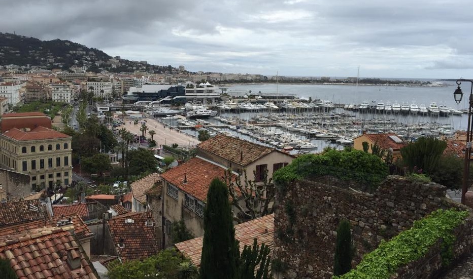 yacht marina in Cannes, France