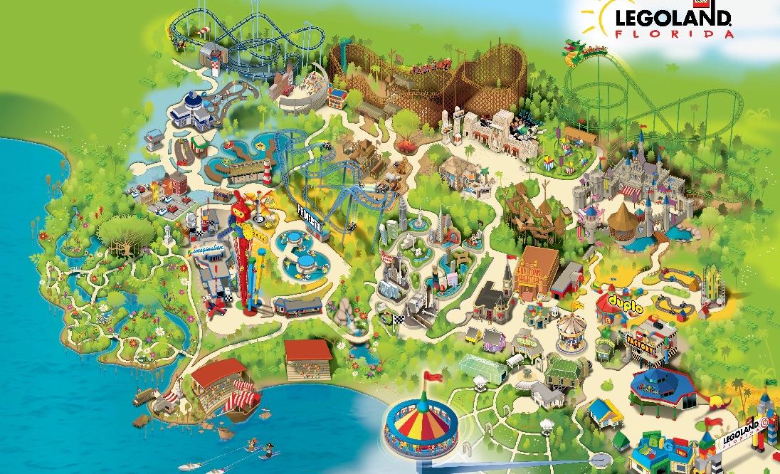 Legoland Map 2025
